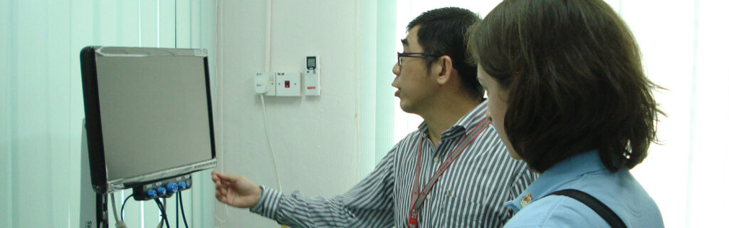 Showing the CCTV they have available