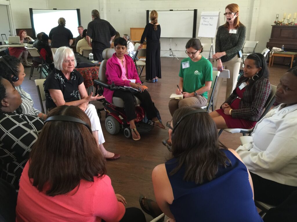 WILD women meeting Mayor Kitty Piercy